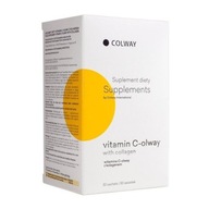 Witamina C Colway z Kolagenem 30 saszetek suplement diety C1000