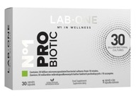 LAB ONE NO1 PROBIOTIC SUPLEMENT MIKROFLORA BAKTERYJNA JELIT 30 KAPSUŁEK