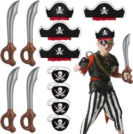 COLOFALLA Sada 12 pirátskych doplnkov