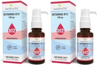 Medverita Vitamín B12 Metylkobalamín 1200 kvapiek 60 ml