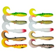 Twistery Savage Gear Cannibal Curltail 12,5cm Zestaw 10sztuk na szczupaki