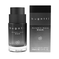 Bugatti Dynamic Move black toaletná voda 100 ml