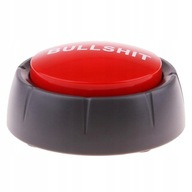 Red Bullshit Button Blat biurowy Buzzer Naciśnij