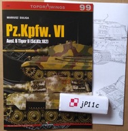Pz.Kpfw. VI. Ausf.B Tiger II (Sd.Kfz.182) - Topdrawings nr 99 Kagero