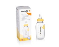 MEDELA butelka M 250 ml ze smoczkiem pojemnik