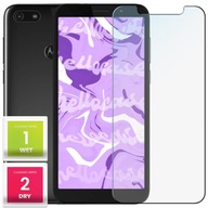 Szkło Hartowane do Motorola Moto E6 Play (szybka 9H, płaskie 2.5D, szybka)