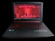 Laptop ACER NITRO 15,6 " Intel i7-8gen / GTX1060 6GB / 8 GB / 256 GB + 1 TB