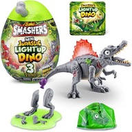 ZURU SMASHERS Mini Jurské Svietiace Vajíčko DINO Dinosaurus