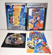 Gra SONIC HEROES PS2 3XA