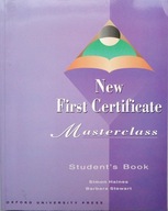 New First Certificate Masterclass student's book