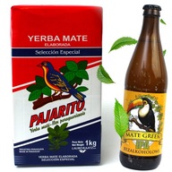 Yerba Mate PAJARITO SELECCION ESPECIAL 1kg + Piwo Ipa Green Guarana 500 ml