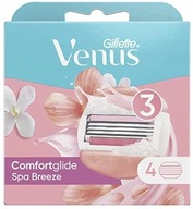 GILLETTE VENUS SPA BREEZE WKŁADY NOŻYKI 4 SZTUKI