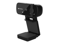 Webkamera Sandberg USB Webcam Pro+ 4K 8 MP