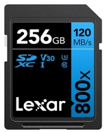 Karta Lexar Professional 800x SDXC 256 GB Class 10 UHS-I/U3 V30