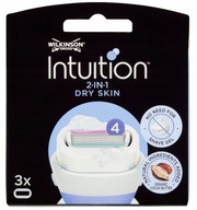 3x Wkłady WILKINSON Intuition Dry Skin