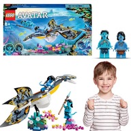 LEGO AVATAR ODKRYCIE ILU ZABAWKOWY WARKOCZ WŁÓCZNIA DO POLOWAŃ 2MINIFIGURKI