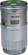 FILTR PALIWA Mann-Filter WK 845/1 Filtr paliwa