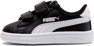 PUMA SMASH V2 BUTY DZIECIĘCE CZARNE SKÓRA 24 1ŻSA