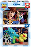 Puzzle 2 x 48 dielikov Toy Story 4 / Educa