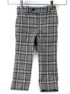 NEXT Spodnie eleganckie skinny fit w kratkę slim stylowe r. 18-24 m 92 cm