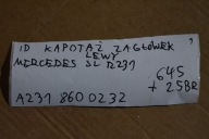 IDEALNY KAPOTAZ rest left MERCEDES SL R231 1