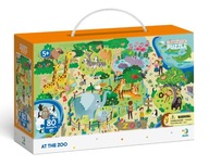 Puzzle Dodo Toys Zoo 80 dielikov