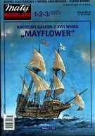 MAŁY MODELARZ 1 - 2 - 3 / 2023 ANGIELSKI GALEON "MAYFLOWER"