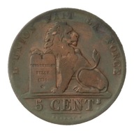 [M22245] Belgium 50 centesimi 1841