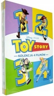 TOY STORY - PAKIET - KOLEKCJA 4 FILMÓW DVD
