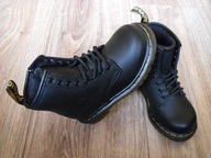 Dr. Martens UK7 EU24 14.8cm buty Skóra* glany wysokie dziecięce czarne