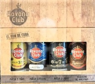 HAVANA CLUB RUM miniatúrna fľaša 4 x 5cl