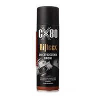 Płyn do czyszczenia i odtłuszczania broni CX80 Riflecx spray 500 ml +GRATIS