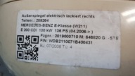 SPECCHIETTO RETROVISORE Destro MERCEDES E-KLASA W211 LIFT 9 PIN 06