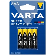 Varta Super Heavy Duty cink-karbon AAA R3 1,5V elem, 4 darabos bliszter