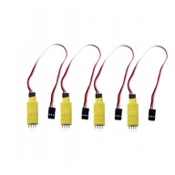 4pcs RC Receiver Controlled Switch Lamp Car Lights