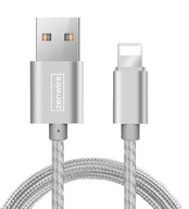 Kabel Ładowarka USB LIGHTNING do Szybkiego Ładowania iPad iPhone Nylon 1,5m