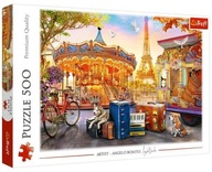 500-dielne puzzle Dovolenka v Paríži, Trefl