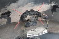 JAGUAR XF 2009R bumper rear part rear PDC
