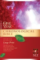 One Year Chronological Bible-NLT-Premium Slimline Large Print Tyndale