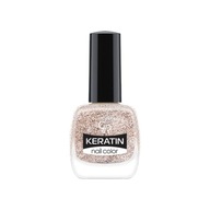 Golden Rose, Keratin Glitter Nail Color - Brokatow