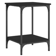 vidaXL Konferenčný stolík, čierny, 40x40x55 cm, materiál na báze dreva