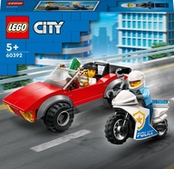 LEGO City Motocykl policyjny - pościg 60392