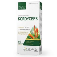 Medica Herbs Kordyceps układ immunologiczny 60 kaps