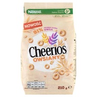 Nestlé Cheerios Owsiany Płatki śniadaniowe 210 g