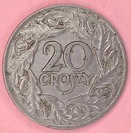 20 gr 1923 Oryginał 423