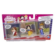 Lalka Księżniczki DISNEY PRINCESS Zestaw ŚNIEŻKA Mini Lalki 3-PAK 6 cm