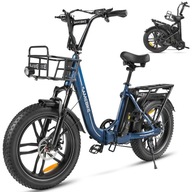 Elektrický bicykel Samebike 500W 13Ah 20 palcov Skladací rám 16 palcov Fat Tire