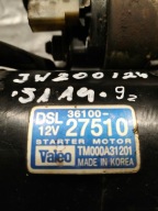starter VALEO HYUNDAI MATRIX 1.5CRDI 36100-27510 9Z