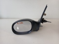 PEUGEOT 206 mirror left manually black,