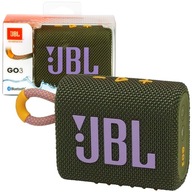 BEZDRÔTOVÝ PRENOSNÝ REPRODUKTOR JBL GO3 GREEN BLUETOOTH VODOTESNÝ ZELENÝ